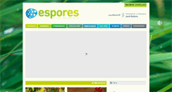 Desktop Screenshot of espores.org